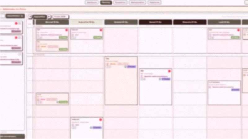 Planificateur Métier